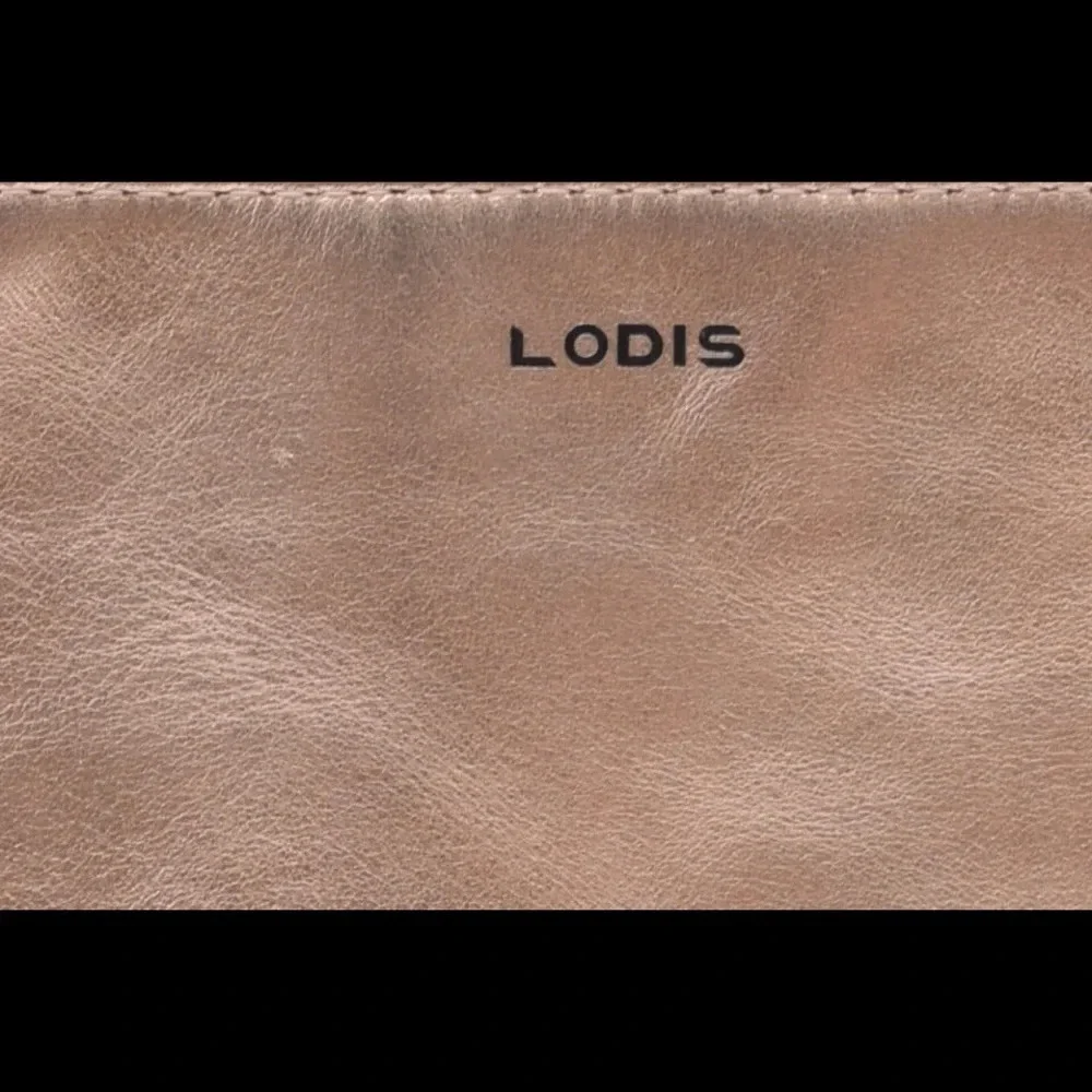 LODIS leather clutch